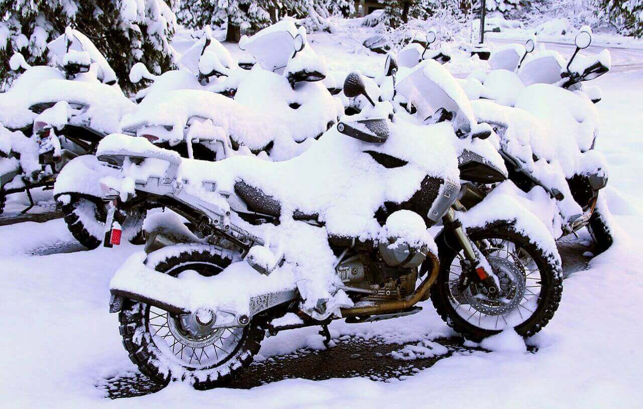 Подготовка мотоцикла к зиме