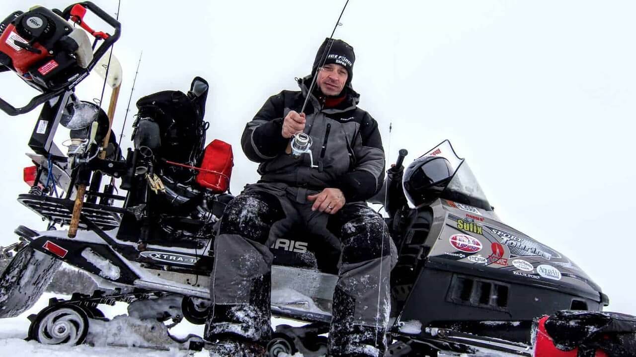 Снегоход для рыбалки